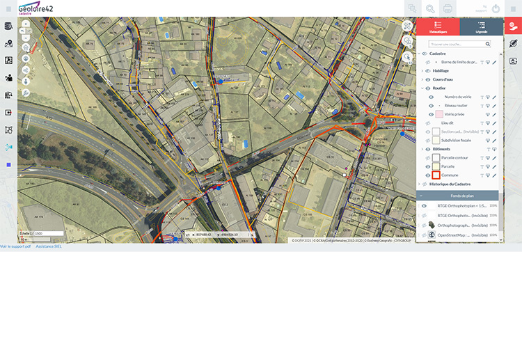 Capture_Geoloire Cadastre