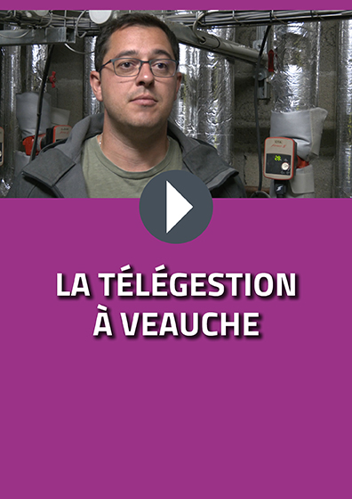 La télégestion à Veauche